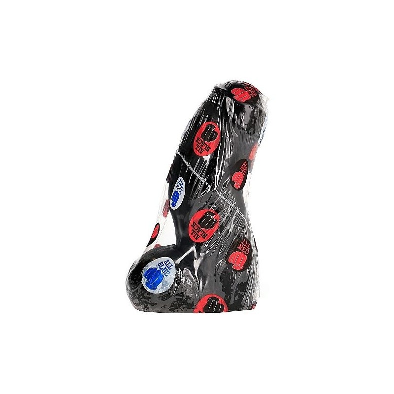 ALL BLACK - REALISTIC DONG BLACK 17 CM