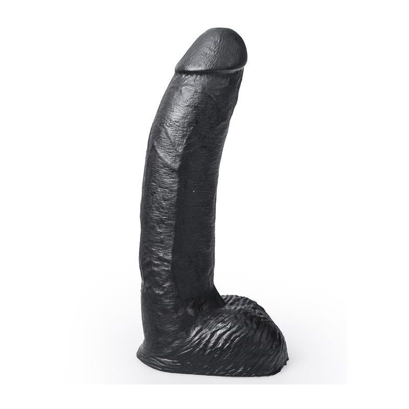 HUNG SYSTEM - REALISTIC DILDO BLACK COLOR...