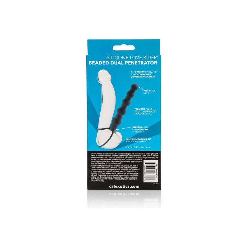 BEADED DUAL PENETRATOR PENETRADOR DOBLE