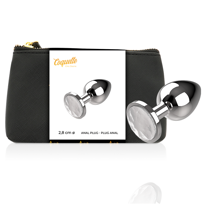 COQUETTE CHIC DESIRE PLUG ANAL DE METAL TALLA S...