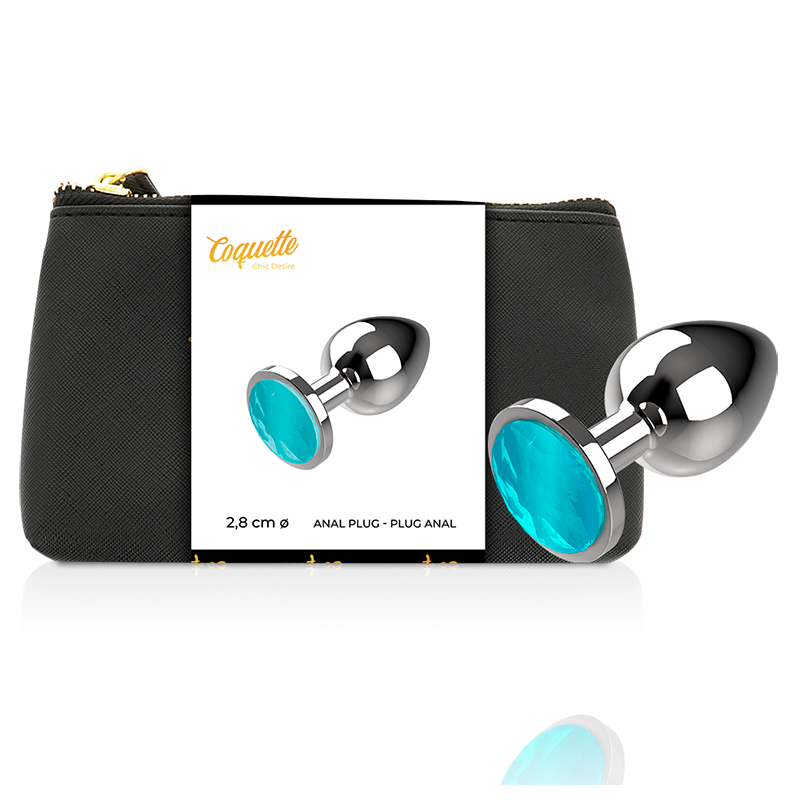 COQUETTE CHIC DESIRE PLUG ANAL DE METAL TALLA S...