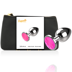 COQUETTE CHIC DESIRE PLUG ANAL DE METAL TALLA S PINK...