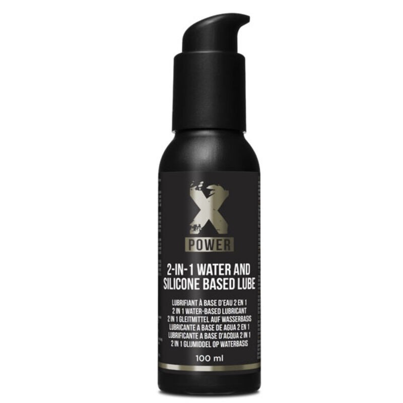 XPOWER - LUBRICANTE 2 EN 1 BASE AGUA-SILICONA...