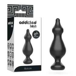 ADDICTED TOYS ANAL SEXUAL PLUG 13.6CM NEGRO 2