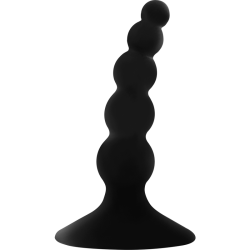 OHMAMA - PLUG ANAL CURVADO Y ACANALADO  SILICONA 2