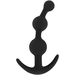 OHMAMA - PLUG ANAL DE SILICONA CURVADO 13 CM 2