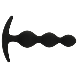 OHMAMA - CADENA BOLAS ANALES 10 CM - NEGRA 2