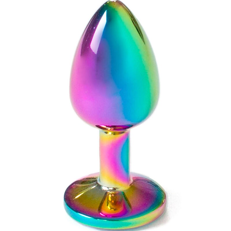 SECRET PLAY - METAL BUTT PLUG MULTICOLOR TALLA...