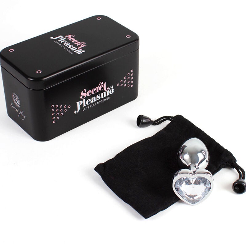 SECRET PLAY - METAL BUTT PLUG CORAZÓN...