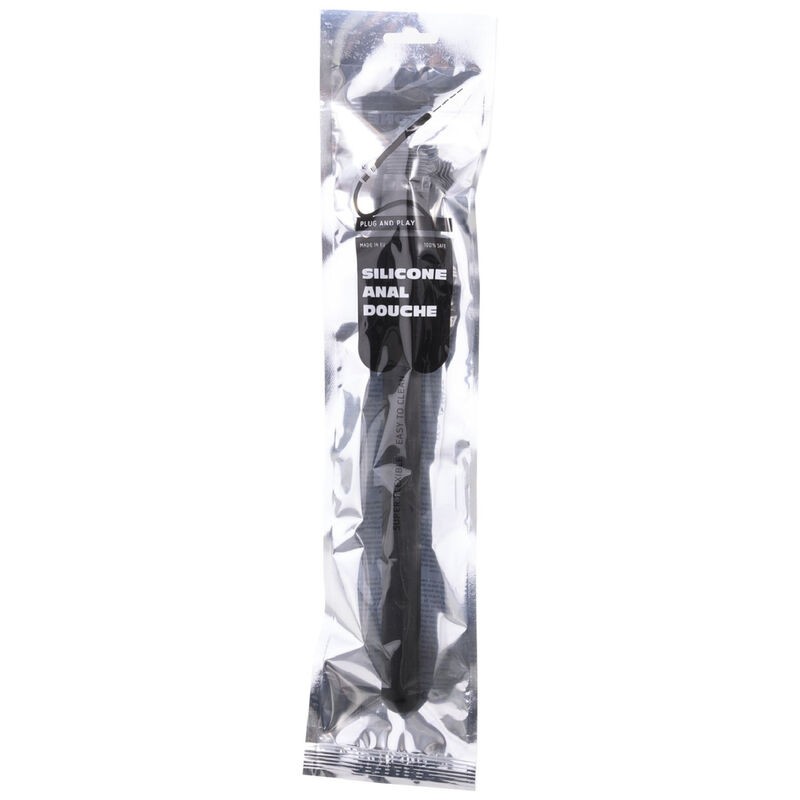 ALL BLACK - SHOWER ANAL SILICONE SISTEMA...