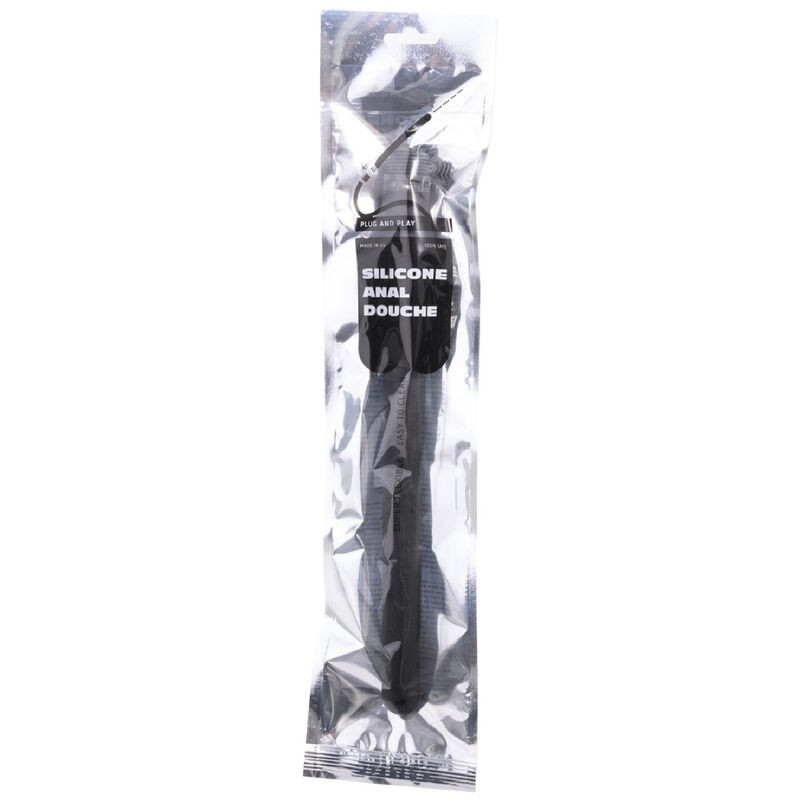 ALL BLACK - MEGA RIPPLE SHOWER ANAL SILICONE...