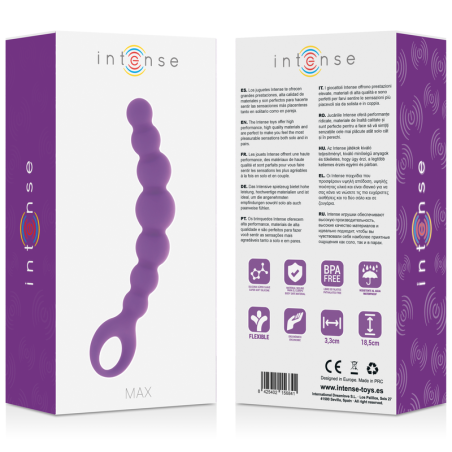 INTENSE -  ANAL BEADS MAX LILA