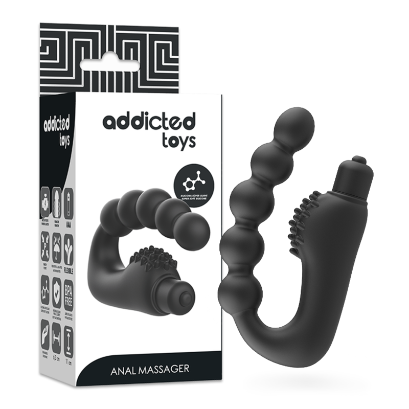 ADDICTED TOYS - ANAL MASSAGER PROSTATIC WITH...