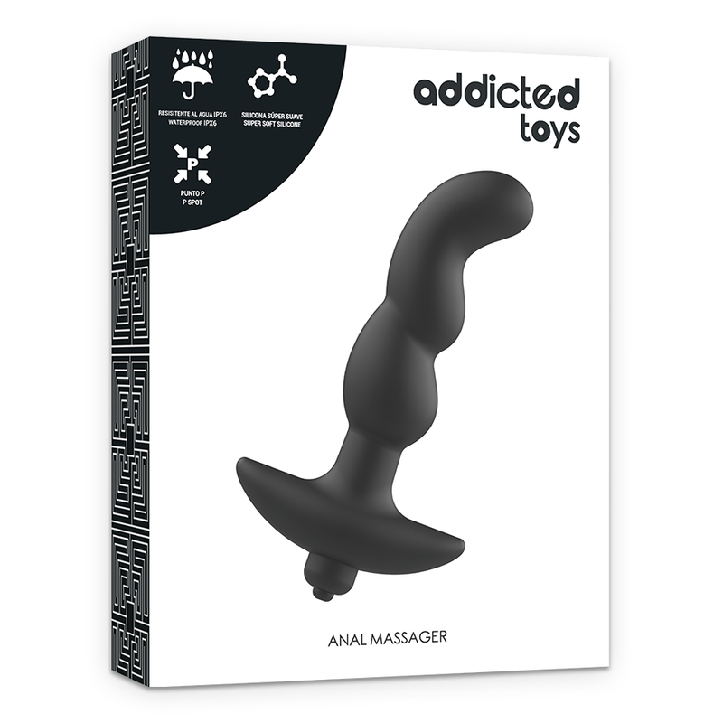 ADDICTED TOYS - ANAL MASSAGER WITH BLACK...