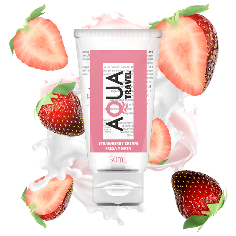 AQUA TRAVEL - STRAWBERRY CREAM FLAVOUR...