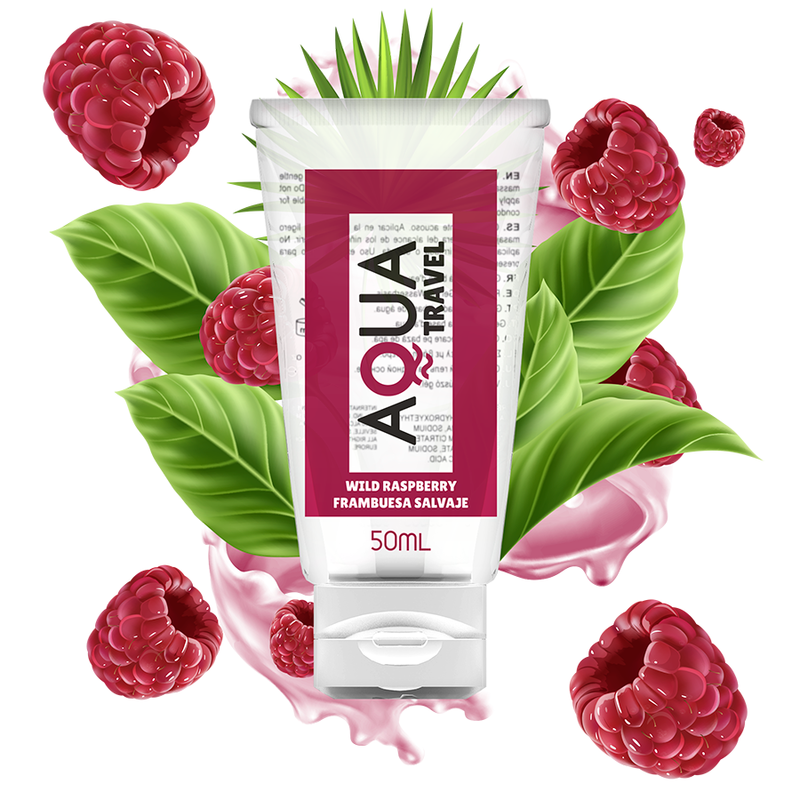 AQUA TRAVEL - WILD RASPBERRY FLAVOUR WATERBASED...