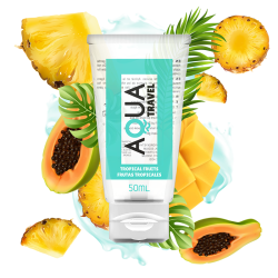 AQUA TRAVEL - FLAVOUR WATERBASED LUBRICANT TROPICAL...