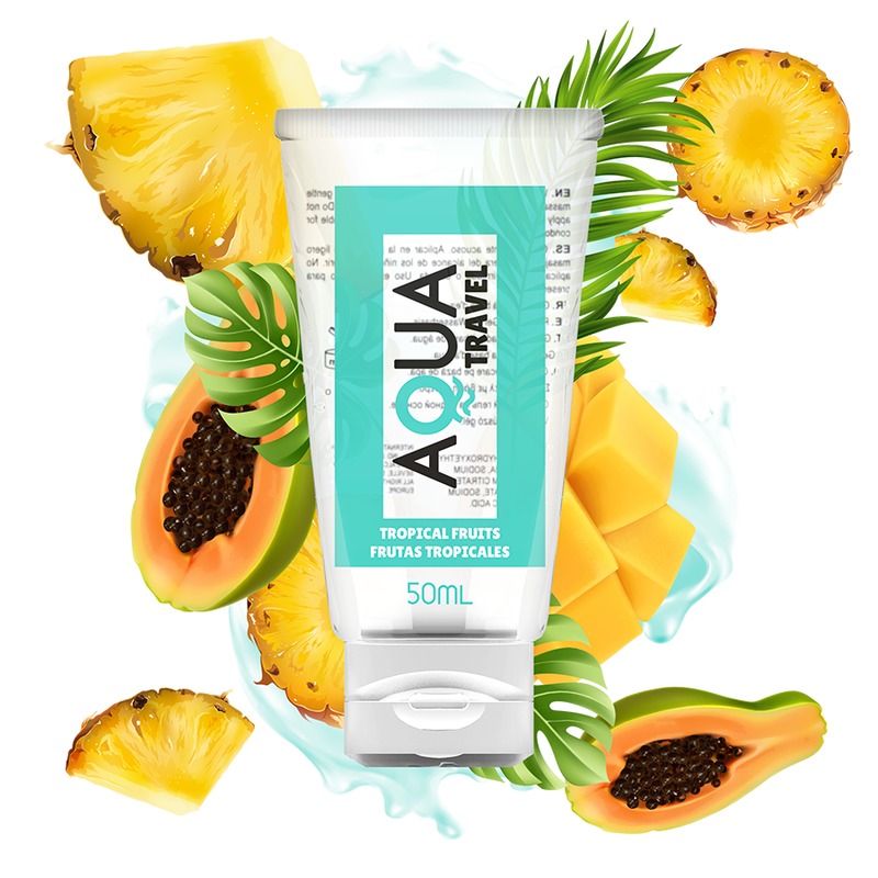 AQUA TRAVEL - FLAVOUR WATERBASED LUBRICANT...