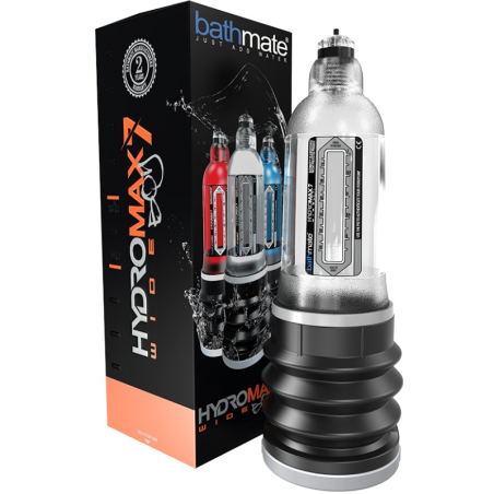 BATHMATE - HYDROMAX 7 WIDE BOY X30 TRANSPARENT