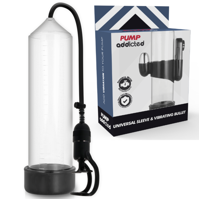 PUMP ADDICTED BOMBA ERECCIÓN RX5 TRANSPARENTE...
