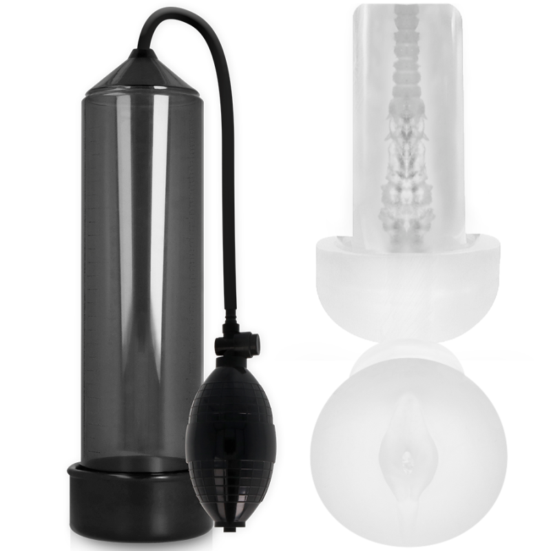 PUMP ADDICTED RX3 BOMBA ERECCIÓN NEGRO CON...