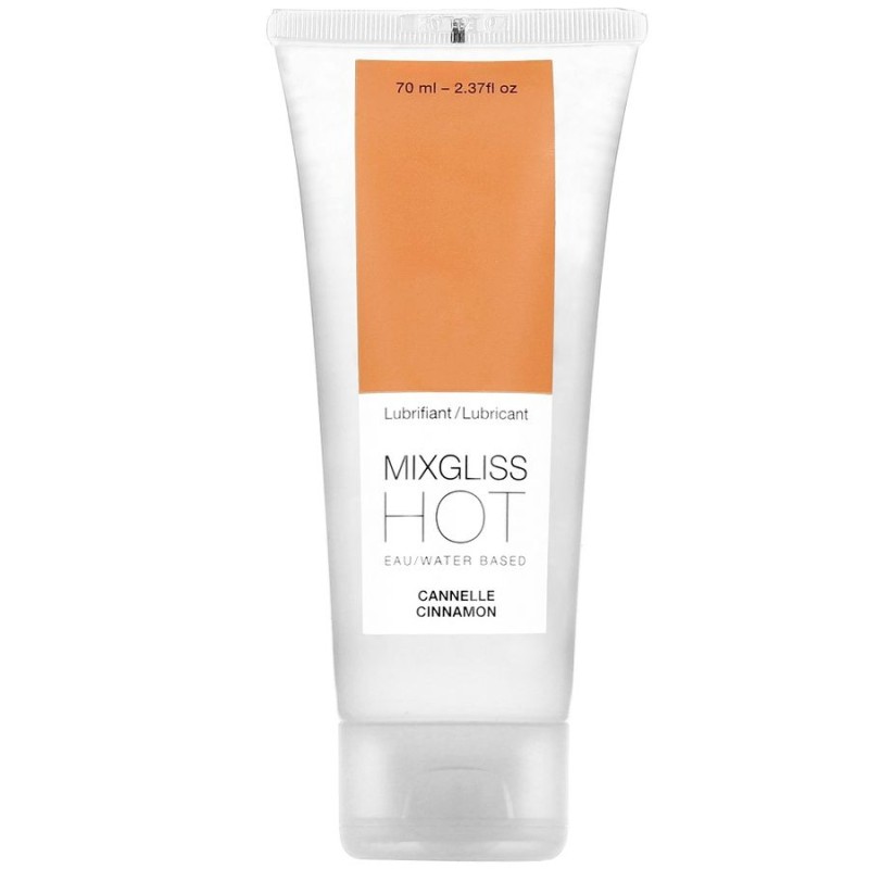 MIXGLISS LUBRICANTE EFECTO CALOR SABOR A CANELA...