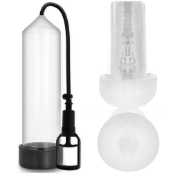PUMP ADDICTED BOMBA ERECCIÓN RX7 TRANSPARENTE CON...