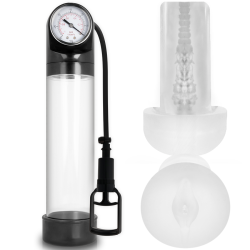 PUMP ADDICTED BOMBA ERECCIÓN RX9 TRANSPARENTE CON...
