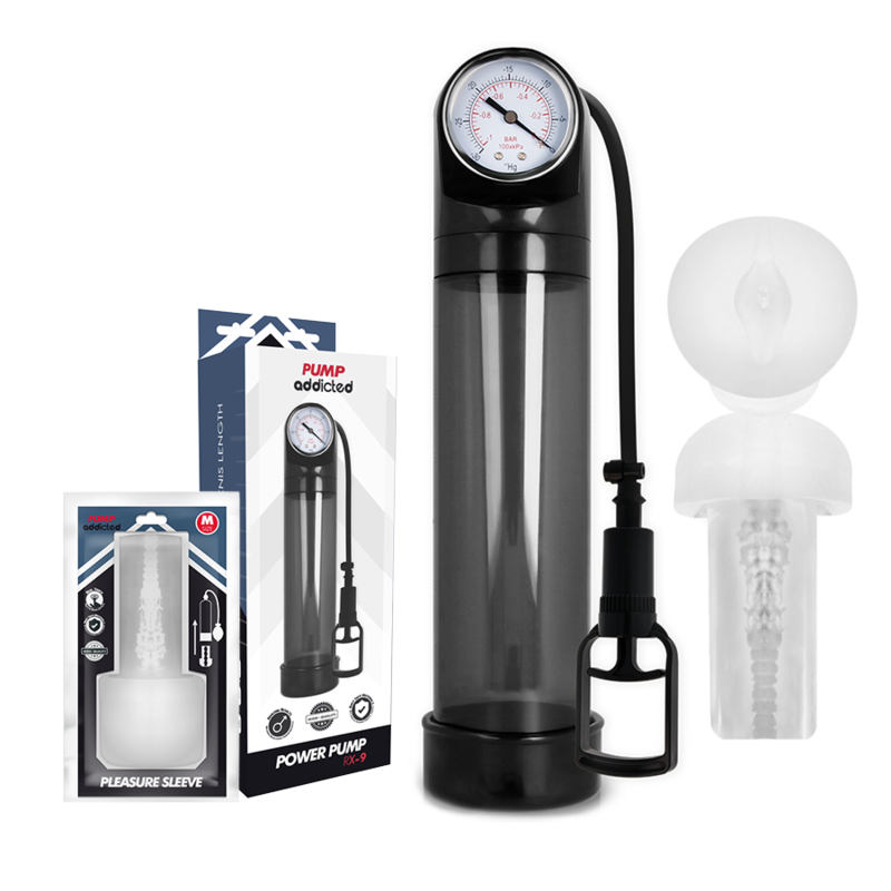 PUMP ADDICTED BOMBA ERECCIÓN RX9 NEGRO CON...