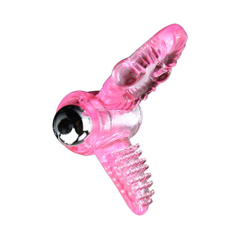 BAILE - SWEET ABS 10 RHYTHMS RING PINK VIBRATOR...