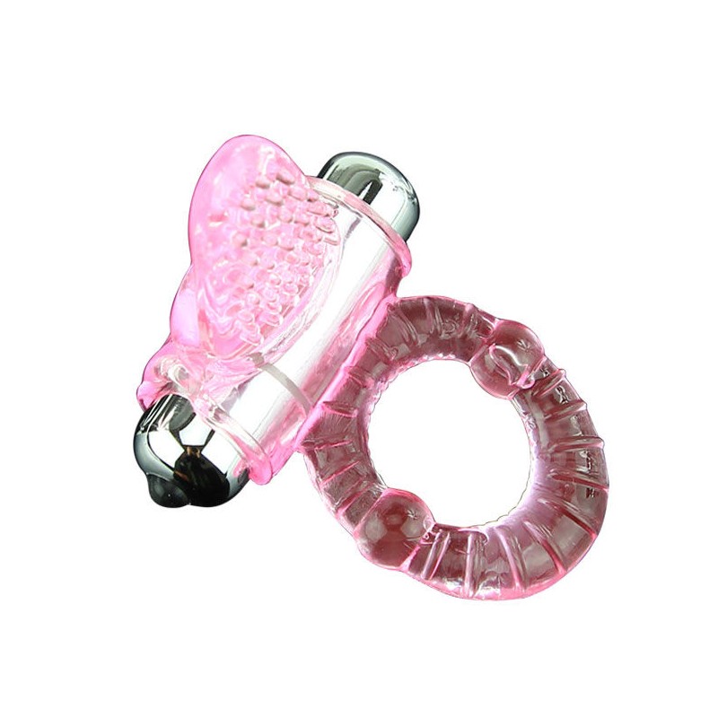 BAILE - SWEET ABS 10 RHYTHMS RING PINK VIBRATOR...