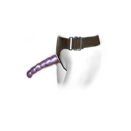 BAILE - LILAC FEMALE ANAL AND VAGINAL HARNESS GPOINT 17 CM