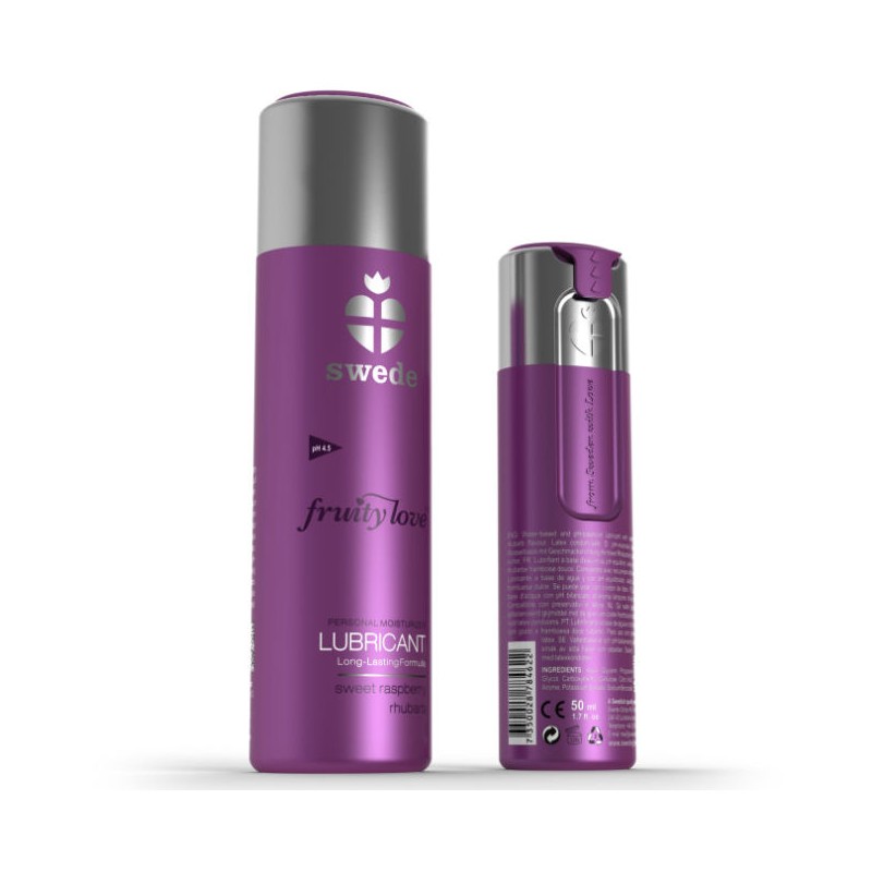 SWEDE - FRUITY LOVE LUBRICANT RASPBERRY RHUBARB...