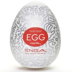 TENGA - HUEVO MASTURBADOR PARTY KEITH HARING 2