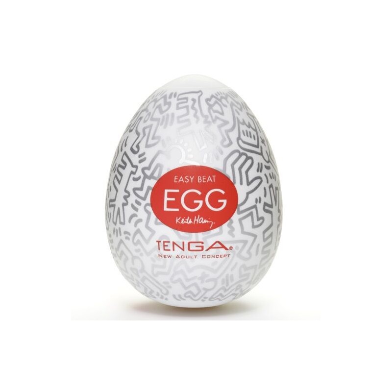 TENGA - HUEVO MASTURBADOR PARTY KEITH HARING