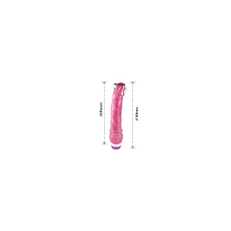 BAILE - REALISTIC RED VIBRATOR 23 CM