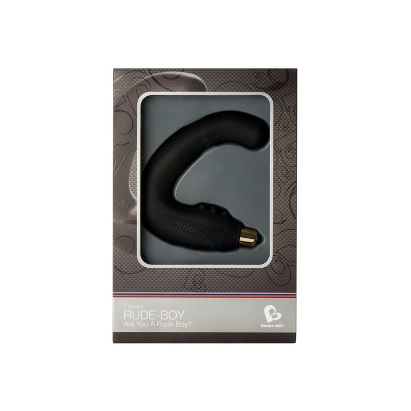 ROCKS-OFF - RUDE-BOY MALE G-SPOT MASSAGER 7 V...