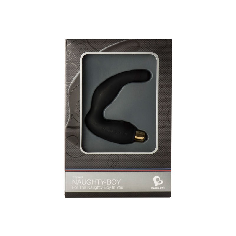 ROCKS-OFF - NAUGHTY-BOY MALE G-SPOT MASSAGER 7...