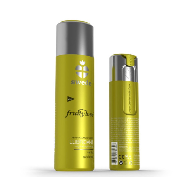 SWEDE - FRUITY LOVE LUBRICANT VANILLA GOLD PEAR...