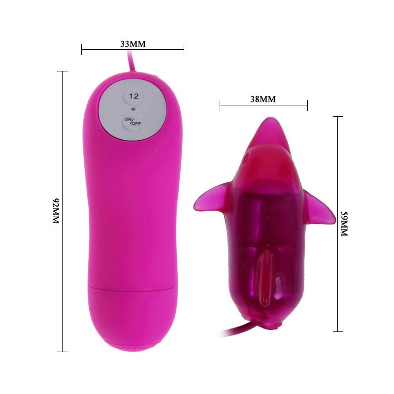 CUTE SECRET DELFIN VIBRADOR 12V