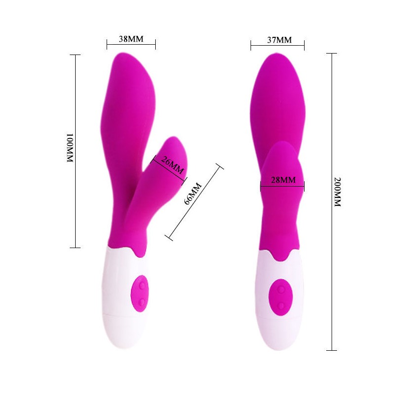 PRETTY LOVE FLIRT VIBRADOR  ESTIMULADOR NEWMAN