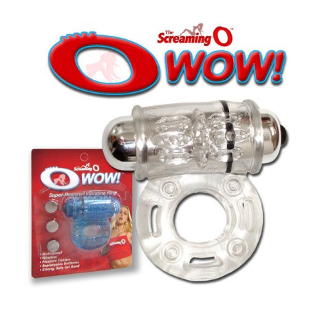 SCREAMING O - WOW RING TRANSPARENTE