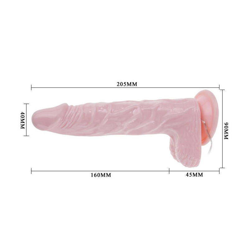 BAILE - SUPER ROTA DONG REALISTIC DILDO 20.5 CM