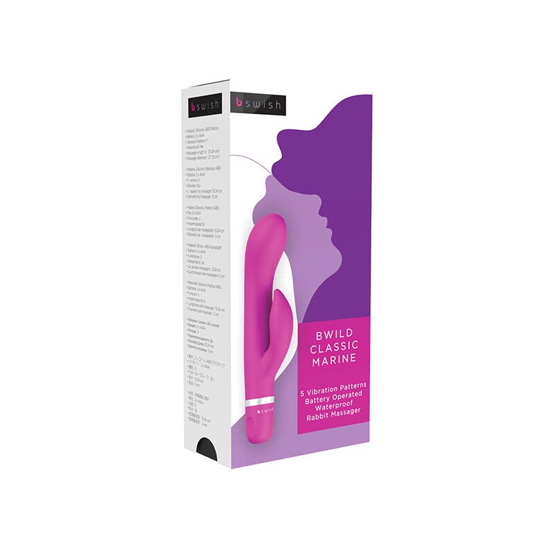 B SWISH - BWILD CLASSIC MARINE RABBIT VIBRATOR...