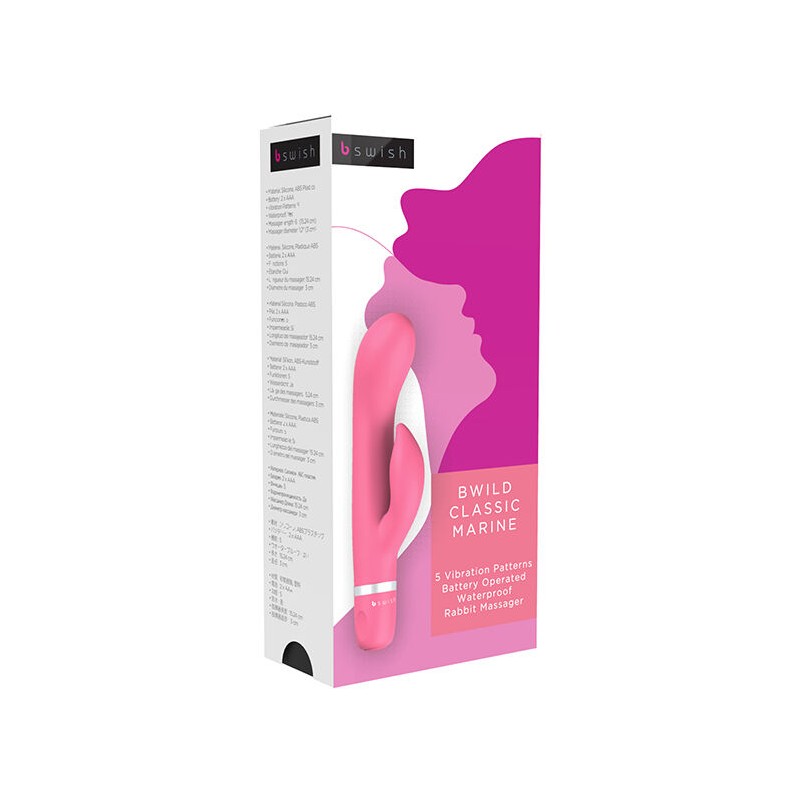 B SWISH - BWILD CLASSIC MARINE RABBIT VIBRATOR...