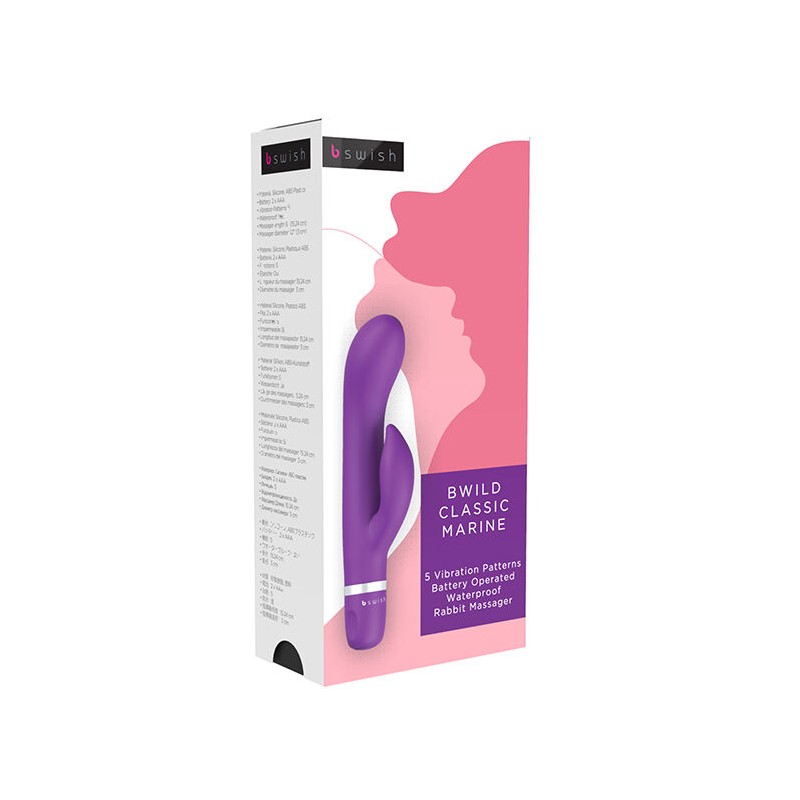 B SWISH - BWILD CLASSIC MARINE RABBIT VIBRATOR...