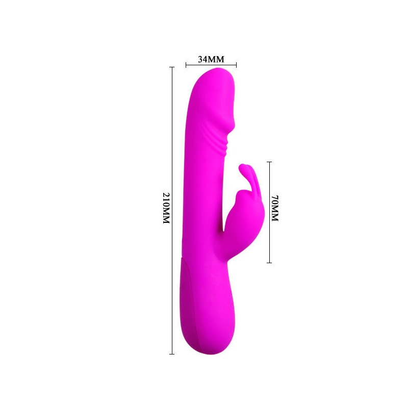 PRETTY LOVE FLIRTATION - VIBRADOR CON RABBIT...