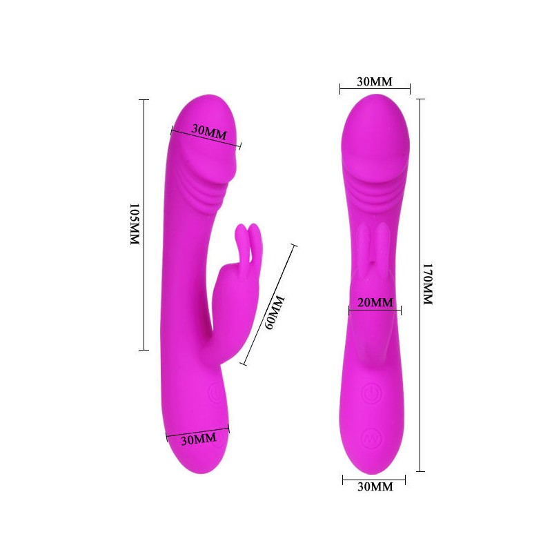 PRETTY LOVE SMART - VIBRADOR CON RABBIT 30...