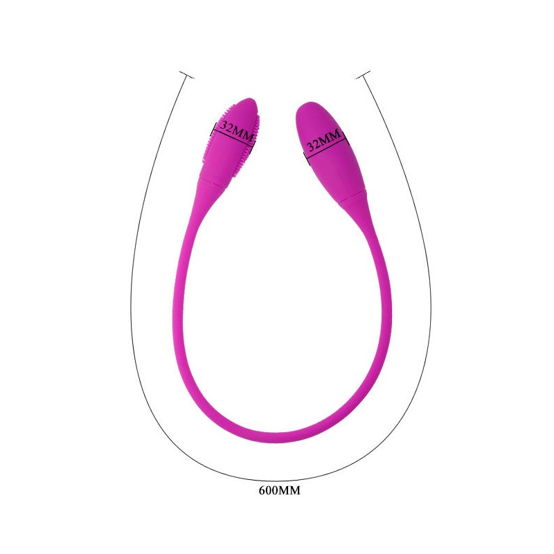 DELUXE PRETTY LOVE SNAKY VIBRADOR 7V