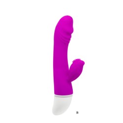 PRETTY LOVE FLIRTATION - VIBRADOR CON RABBIT DAVID 2